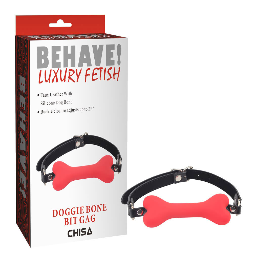 Doggle Bone BitGag-赤