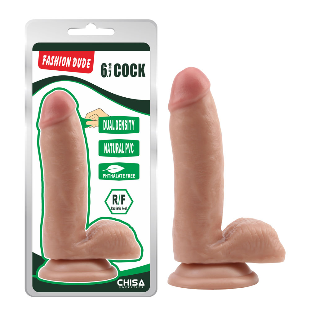 ファッション男-6.7インチのコック-肉