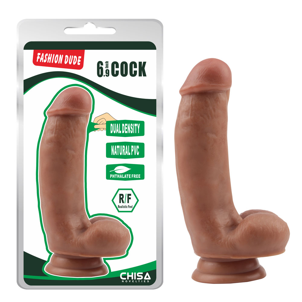 ファッション男-6.9インチコック-ラテン