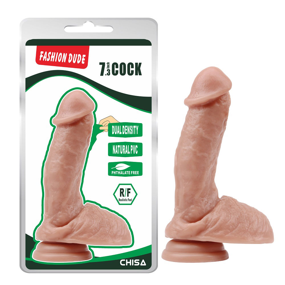 ファッション男-7.3インチコック-肉