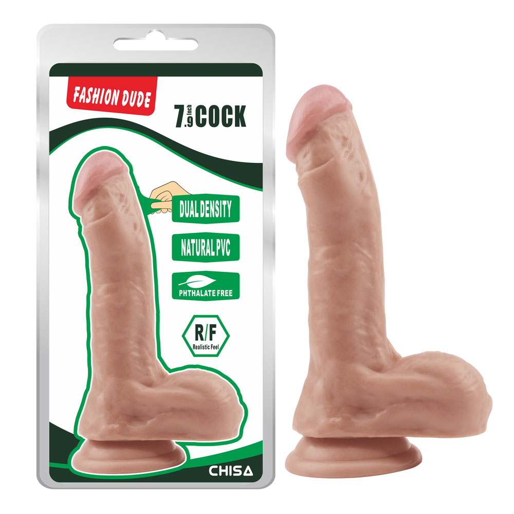 ファッション男-7.9インチコック-肉